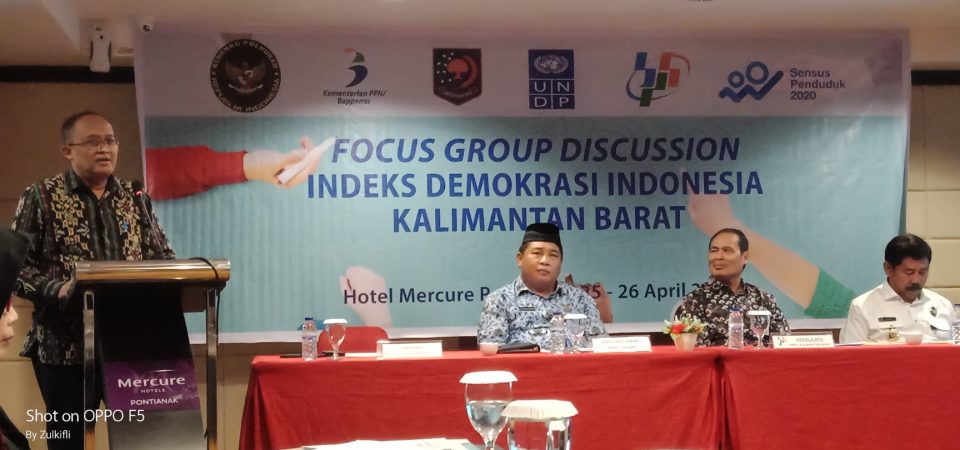 MUI Kalbar Berpartisipasi dalam Agenda FGD Indeks Demokrasi Indonesia 2019