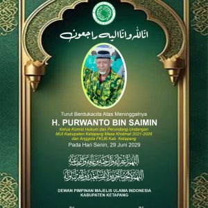 IN MEMORIAM H. PURWANTO (1963-2026)