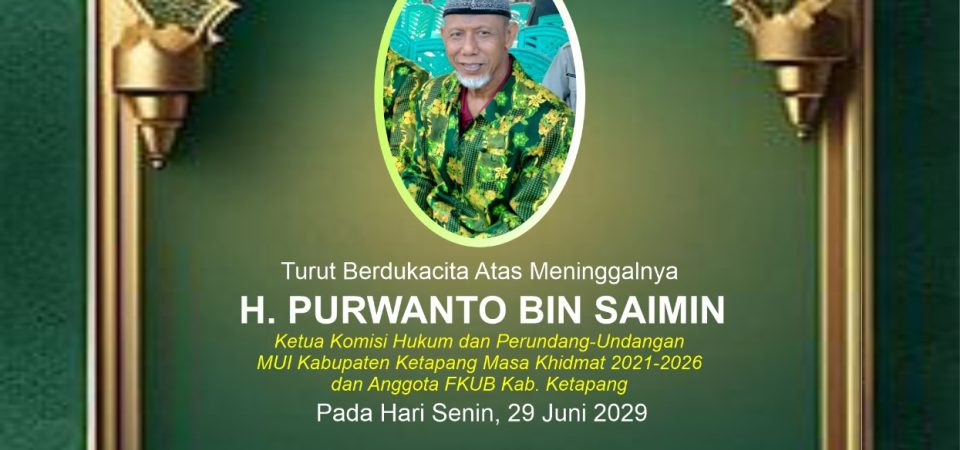 IN MEMORIAM H. PURWANTO (1963-2026)